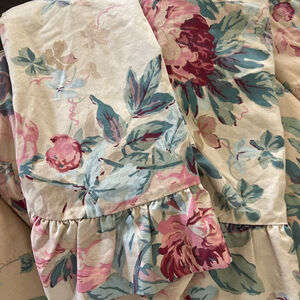 Ralph Lauren Elsa Grasslands Floral Standard Shams USA 2 Shams Vintage